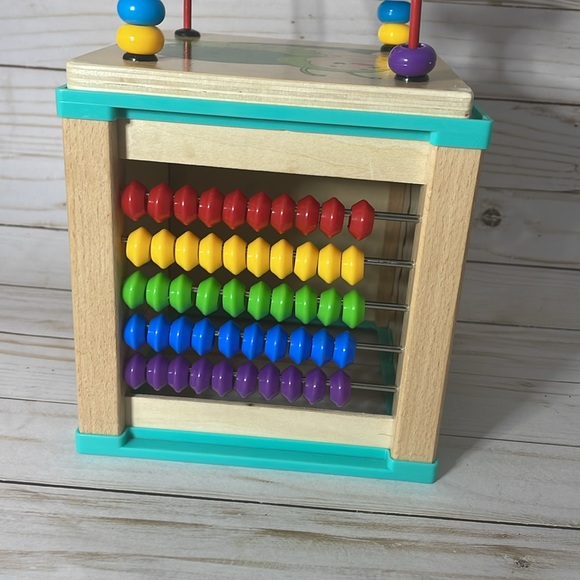 Toys Of The Wood Wooden Activity Cube Beads Maze 5 in 1 - Picture 5 of 7